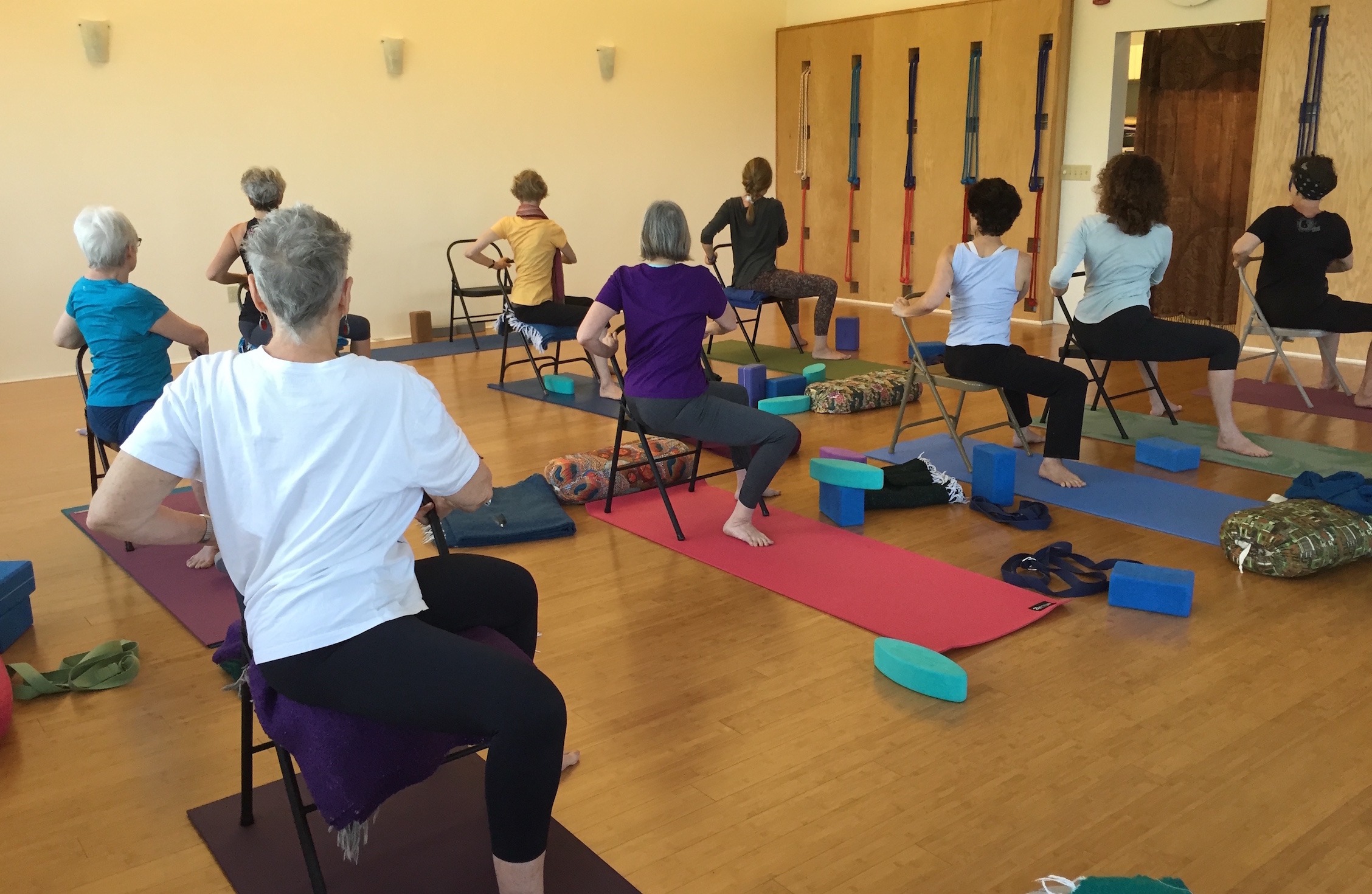 1 Simple Chair Twist to Relieve Back Aches